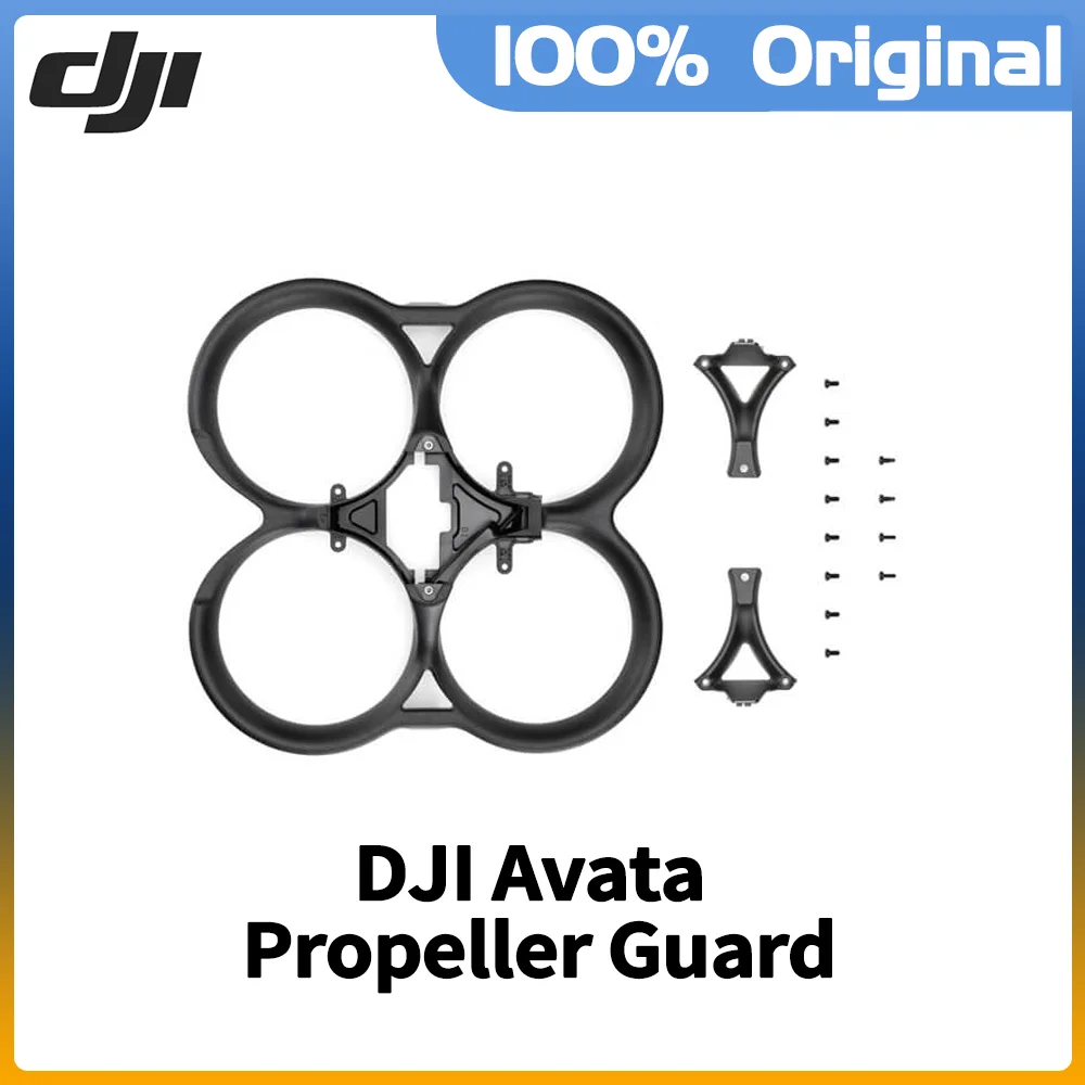 

DJI Avata Propeller Guard Adopts Ducted and Precise Aerodynamic Design for Smoother Airflow and Safer Flight