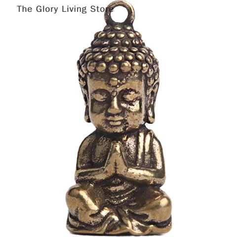 Миниатюрная статуэтка Будды из меди