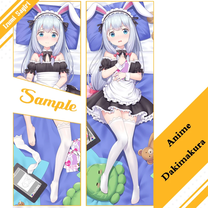 

Аниме Dakimakura Eromanga Sensei Maid Izumi Sagiri обнимающая Подушка Чехол полноразмерная наволочка домашнее постельное белье
