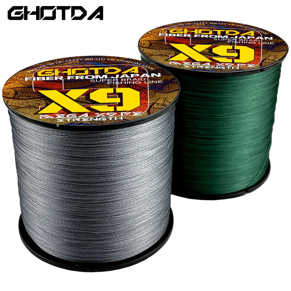 

9 Strands PE Braided Wire Fishing Line 300m 0.14mm-0.55mm 20LB-100LB Incredibly Strong Multifilament Fiber Line