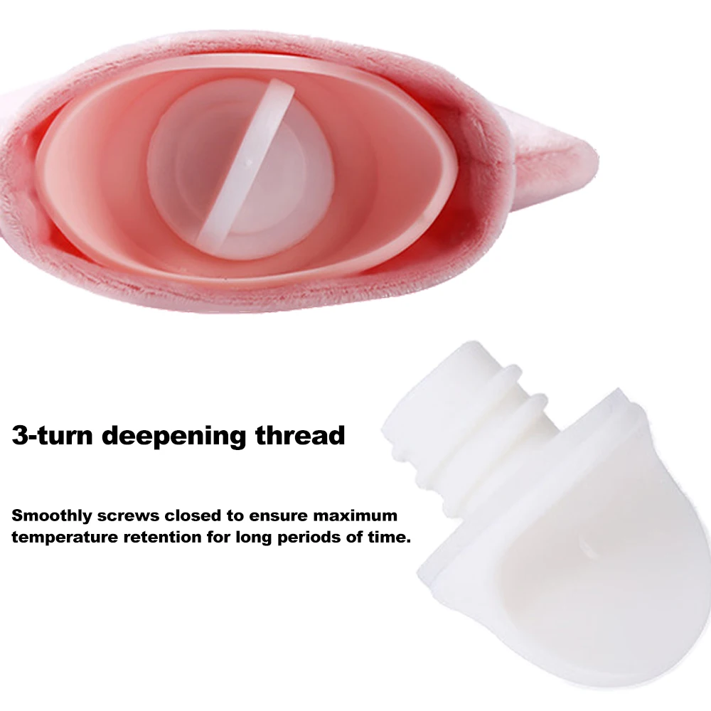 Kawaii Плюшевая Большая Сумка Для Бутылки С Водой-взрывозащищенная Детская