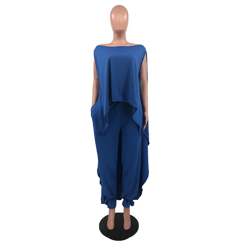 Plus Size Women Clothing Two Piece Set Loose Top and Pants Loungewear Sets Streetwear Jogging Outfit Dro 3xl 4xl 5xl 6xl