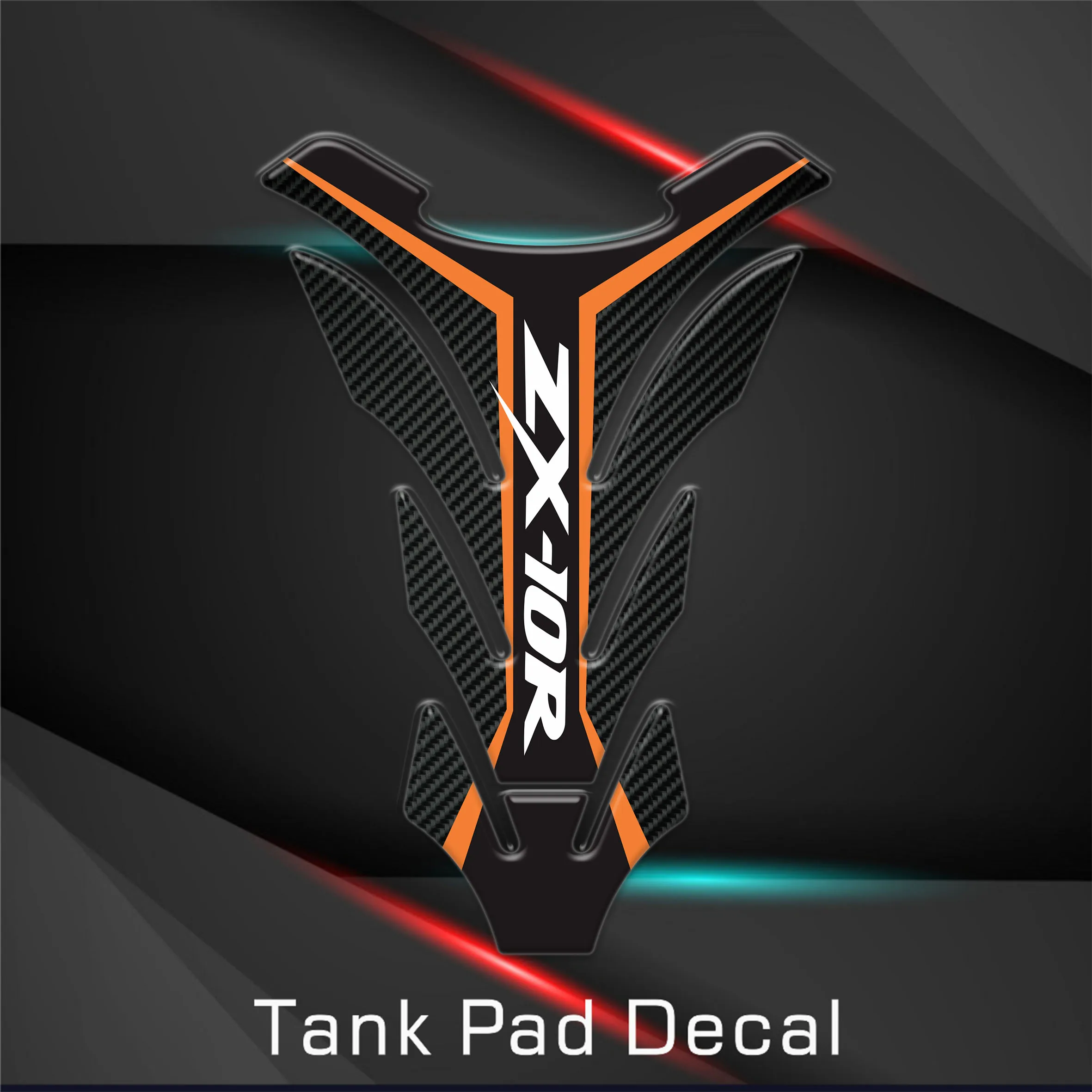 

pegatinas Motorcycle Reflective Stickers Body helmet fuel tank Waterproof ZX10R logo decal For KAWASAKI ZX-10R zx 10r