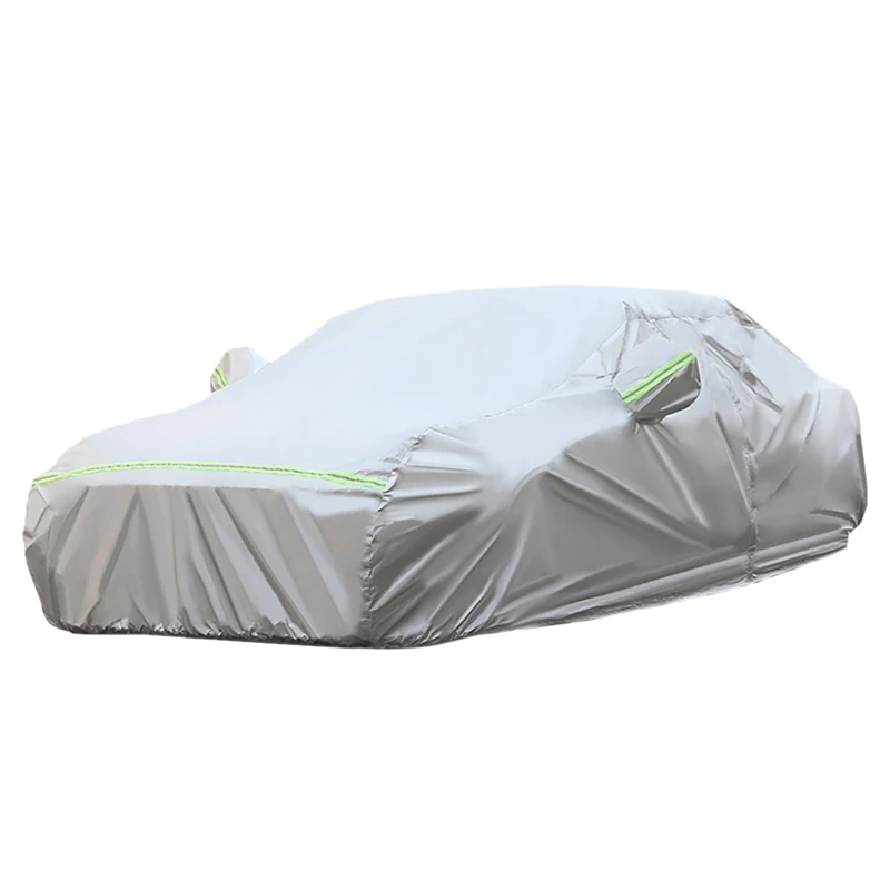 

Universal Waterproof Car Cover Nylon For Sedan, Lightweight Dust Proof, Heat Protection, Scratch Resistance