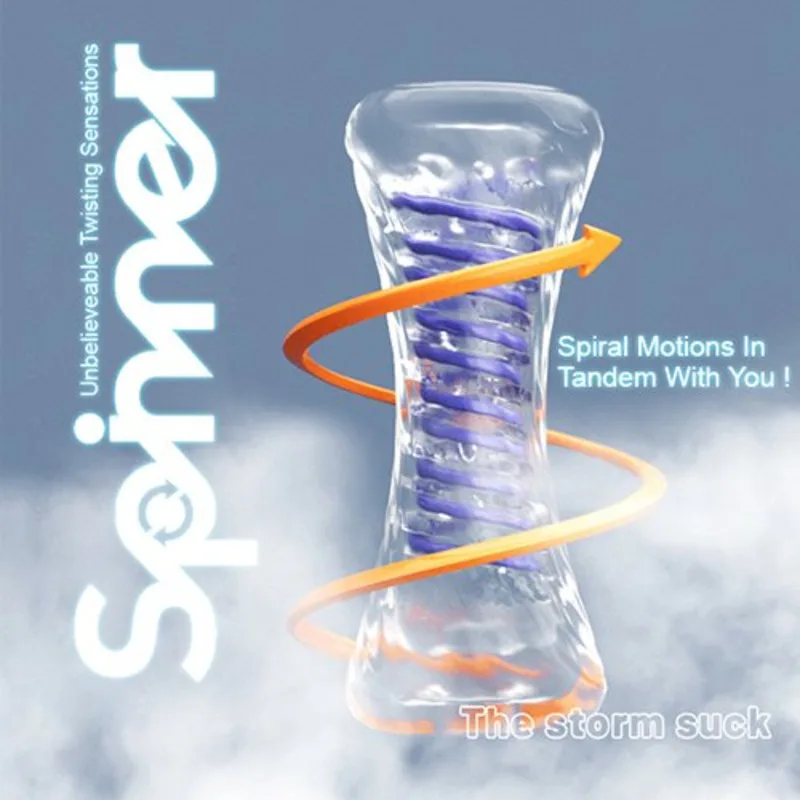 Интимная игрушка для мужчин прозрачное ручное устройство мастурбации 3D