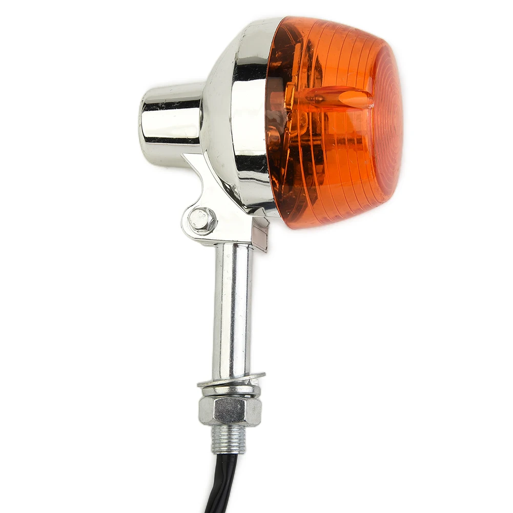 Прочная и супер яркая пара указателей поворота мотоцикла с оранжевым цветом линз