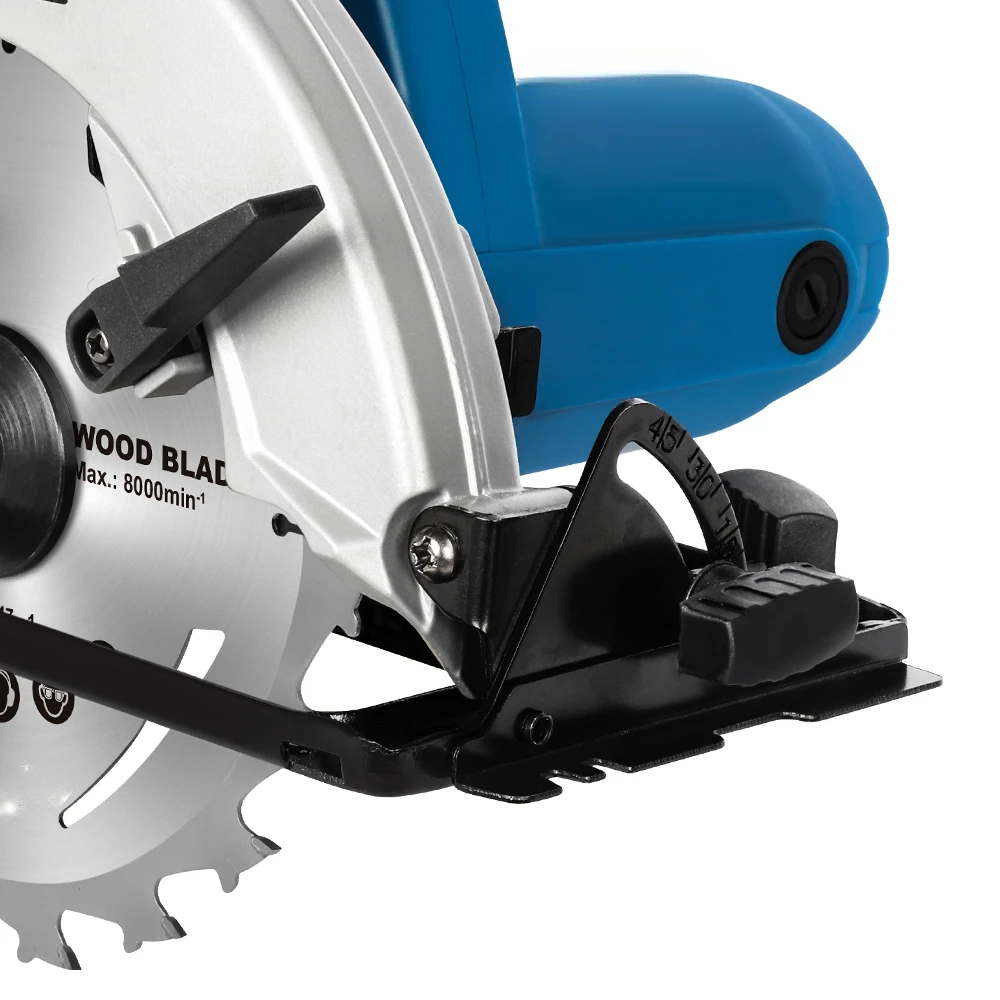 LUXTER 1200 Вт 185 мм 7-дюймовая электрическая циркулярная пила для резки древесины