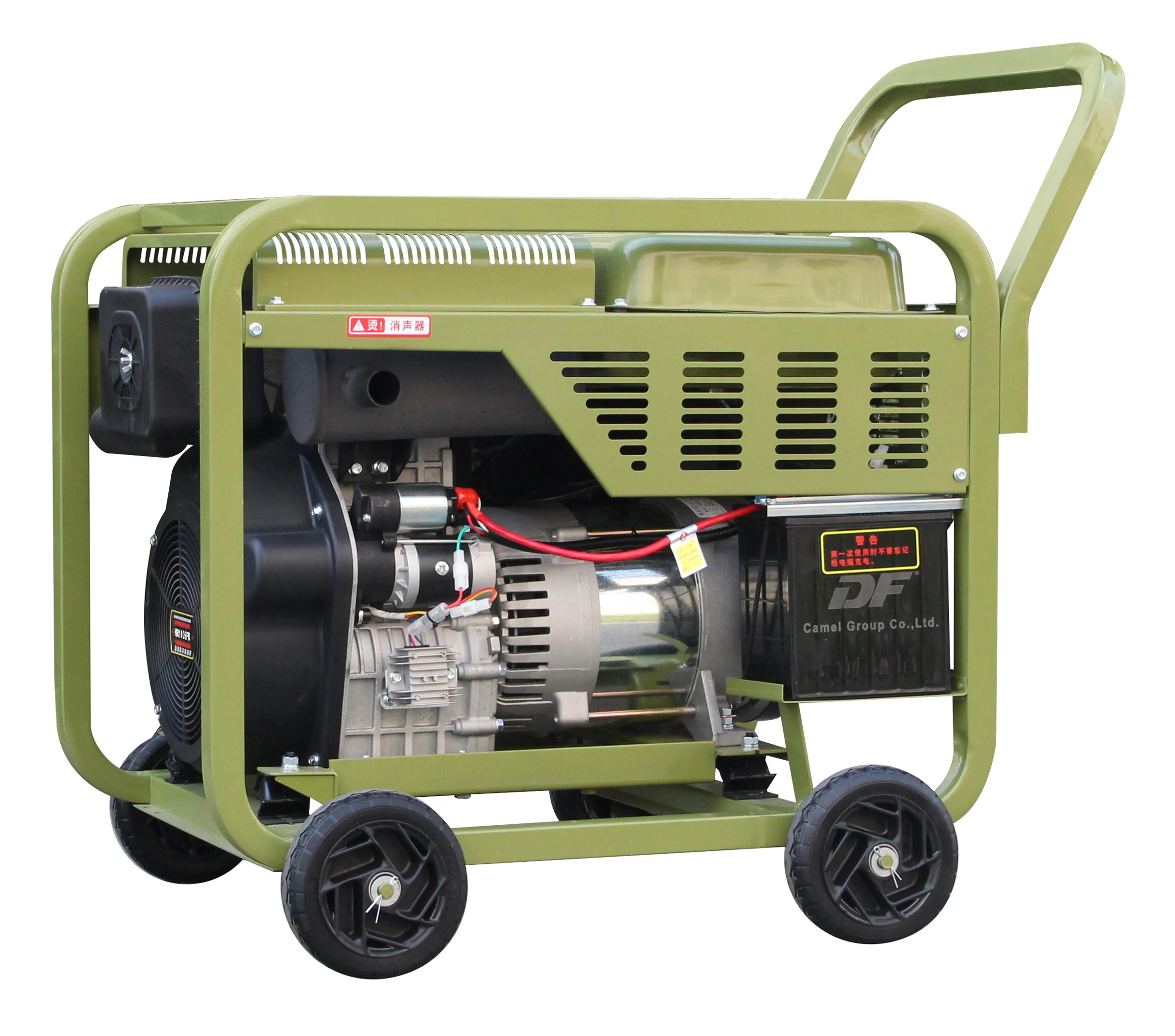 

10kw/12KVA 1105FDE Engine Air-cooled Single Cylinder Portable Diesel Generator