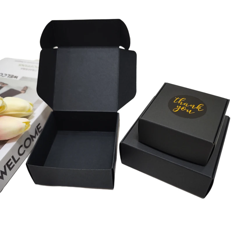 10 шт./партия маленькая Подарочная коробка с надписью Thank You |