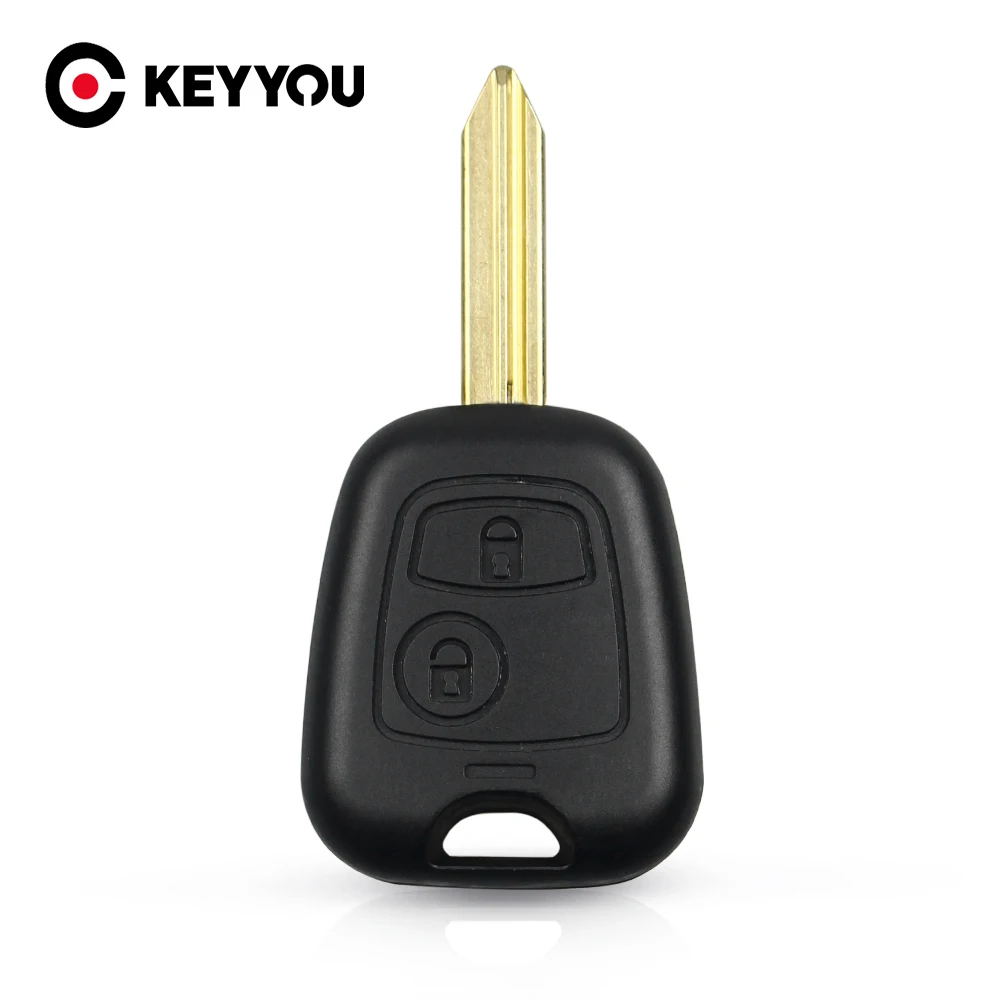 Сменный Чехол KEYYOU для автомобильного ключа Citroen C1 C2 C3 Saxo Xsara Elysee Picasso Berlingo 2 кнопки с