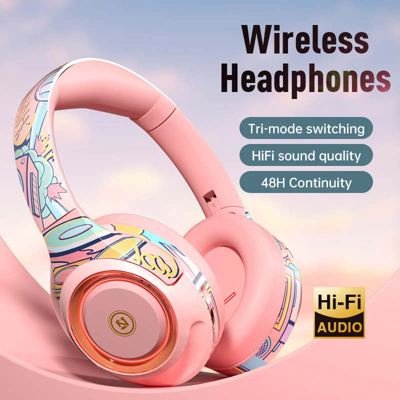 Wireless Headphones auriculares Bluetooth 5.2 Earphones Stereo HiFi Sound Quality Bluetooth Earbuds Gaming Music sports Headsets