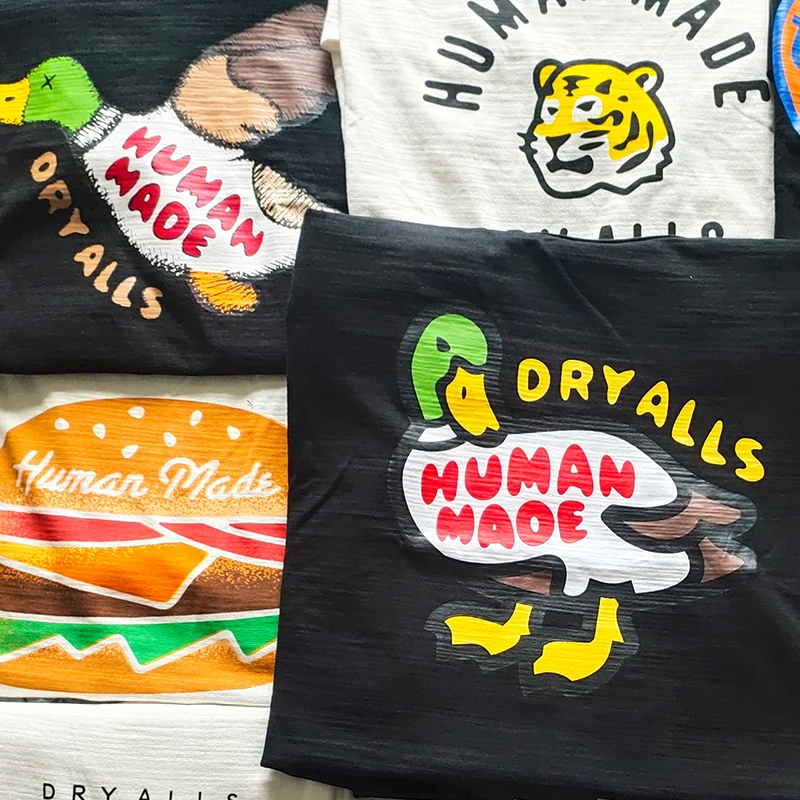 

Real Pictures New Human Made T Shirt Men Women Human Made T Shirt Tops