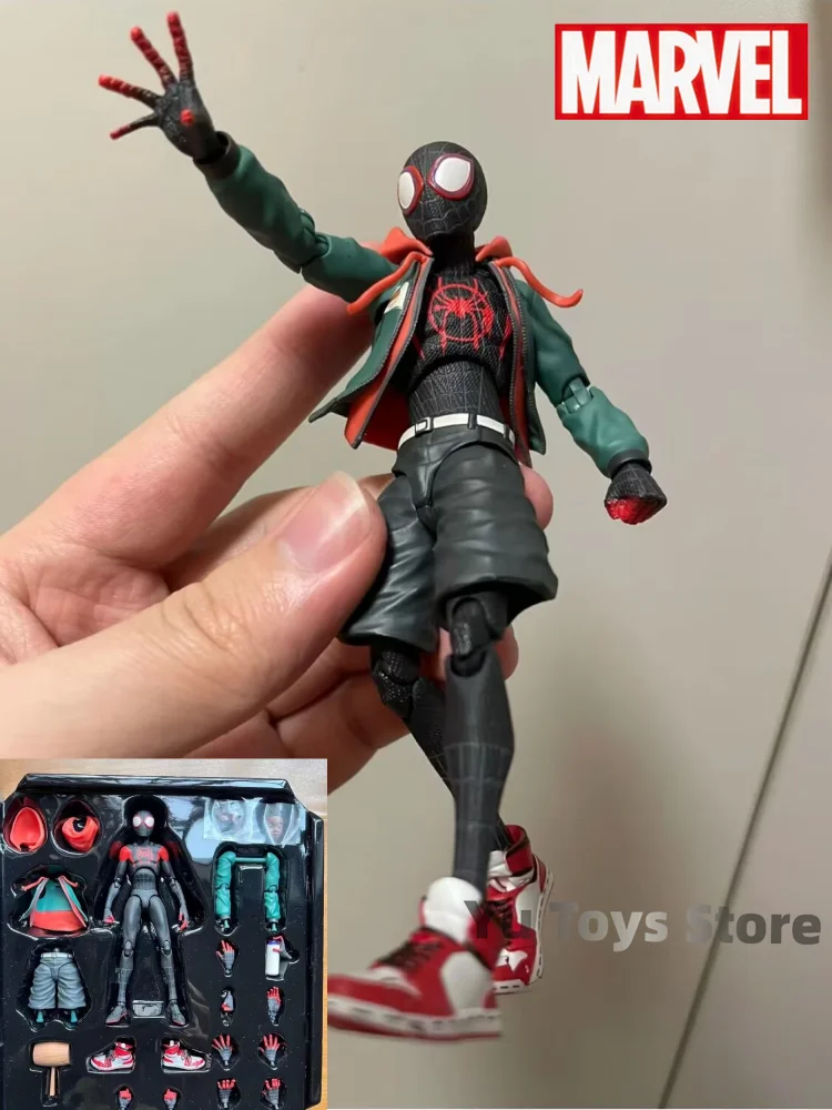 

Marvel Legends Sentinel Sv Action Spider-man Into The Spider-verse Miles Morales Peni Parker Action Figure Toys Joint Doll Gift