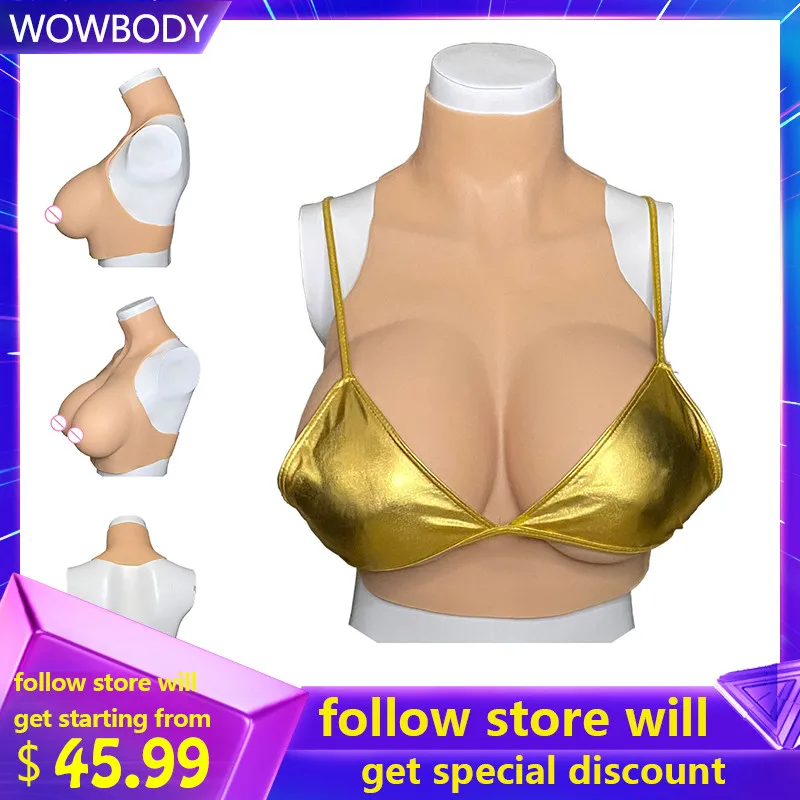 Artificial Fake Boobs Plate Tetas Tits Realistic Silicone Breast Form For Crossdresser Cosplay Dragqueen Shemale Transgender