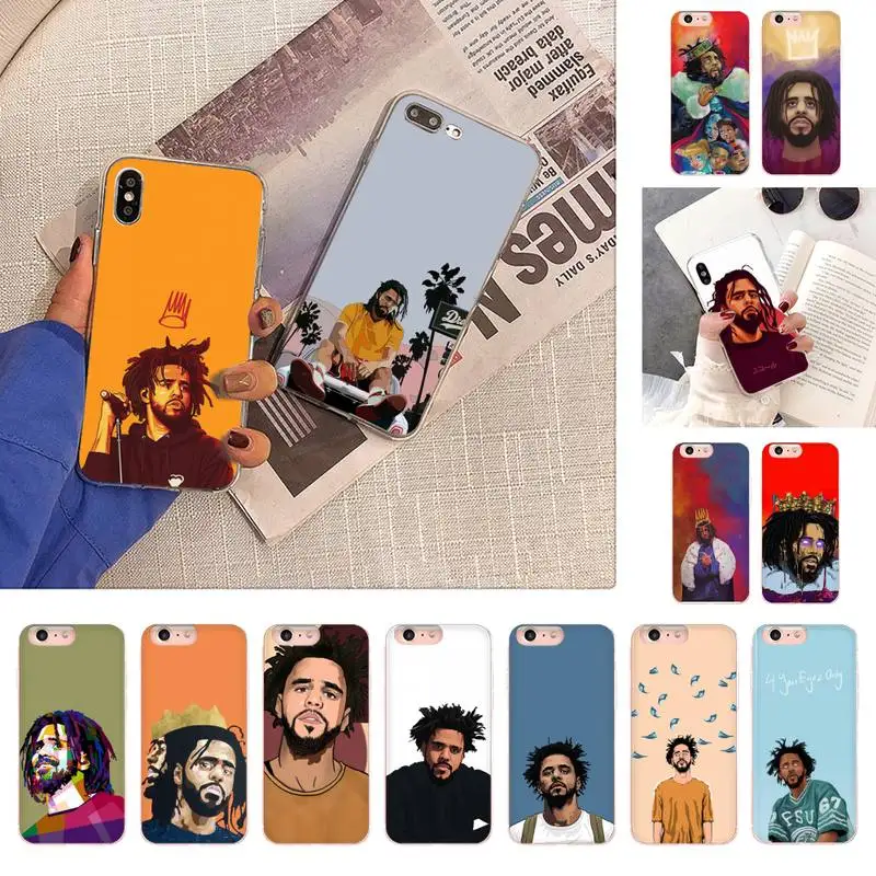 

J Cole KOD Born Phone Case for iPhone 11 12 13 mini pro XS MAX 8 7 6 6S Plus X 5S SE 2020 XR case