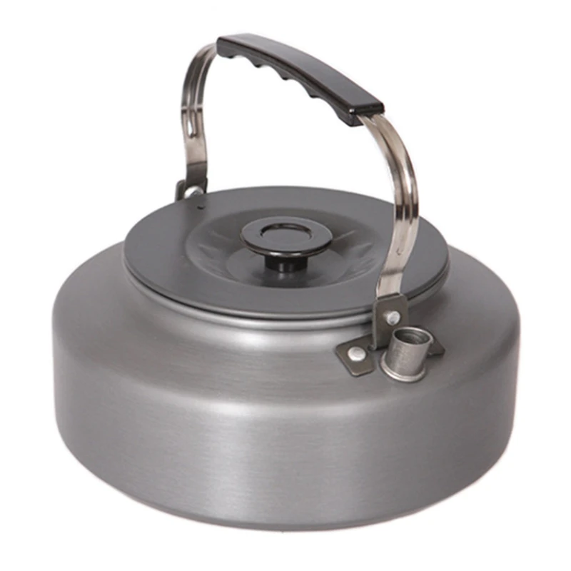 

Aluminum Outdoor Coffee Pot Outdoor Teapot Portable Coffee 1.6L Large Capacity Kettle