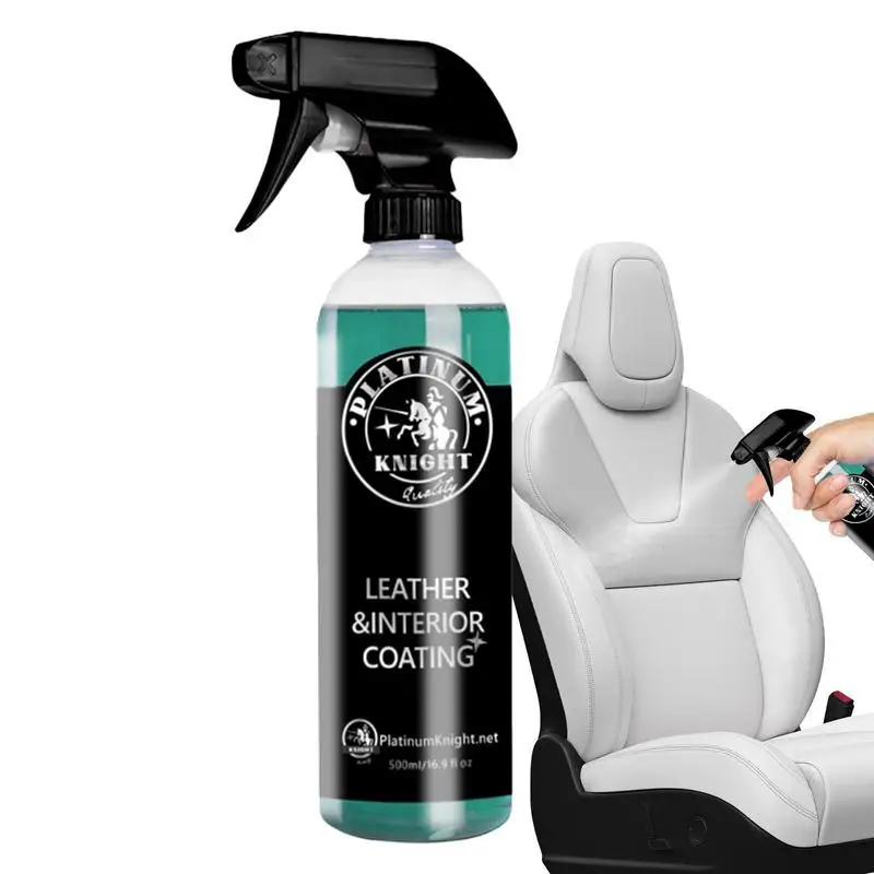 

Automotive Interior Cleaner 500ml Car Leather Seat Refurbishment Cleaning Supplies Conditioner Restore For Cars Trucks SUVs