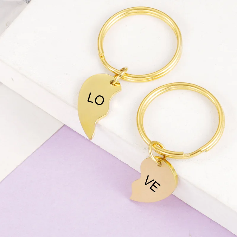 Брелок для ключей мужской из нержавеющей стали под заказ