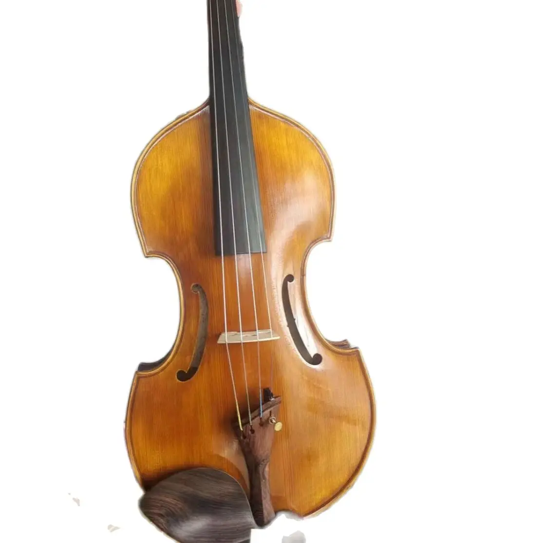 

4/4 violin baroque style European flamed maple back spruce top handcarved No1