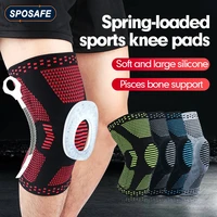 knee support leg compression brace sleeve with patella gel pads side stabilizers for running meniscus tear joint pain relief