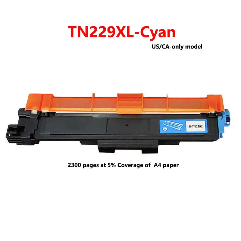 Фото Совместимый тонер-картридж TN229XL с чипом для Brother HL-L3220CDW, L3280CDW, MFC-L3720CDW, L3780CDW, только для США и Канады. №4