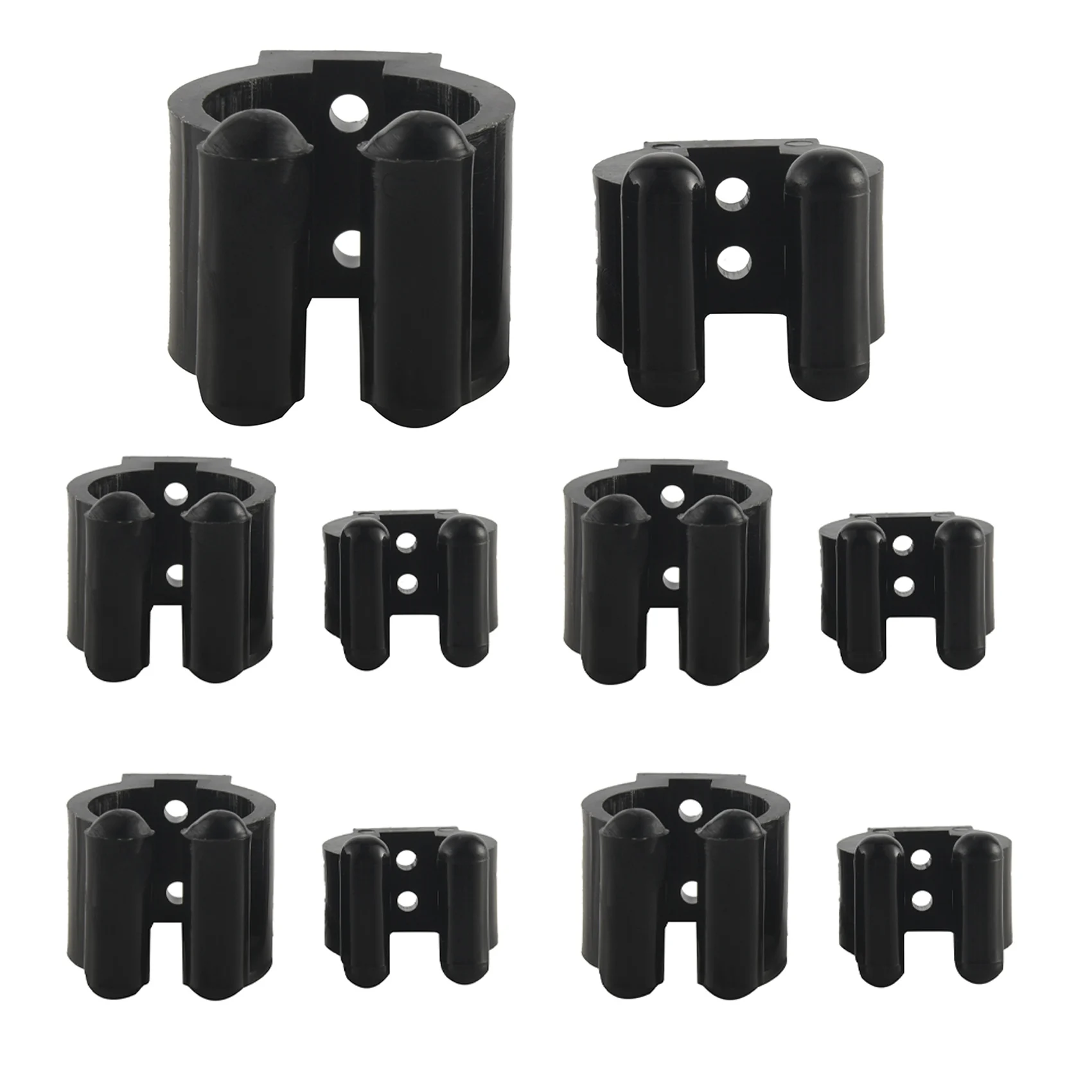 20 шт. обычных зажимов для хранения удочек стеллаж держателей 2 стиля и 10 каждого —