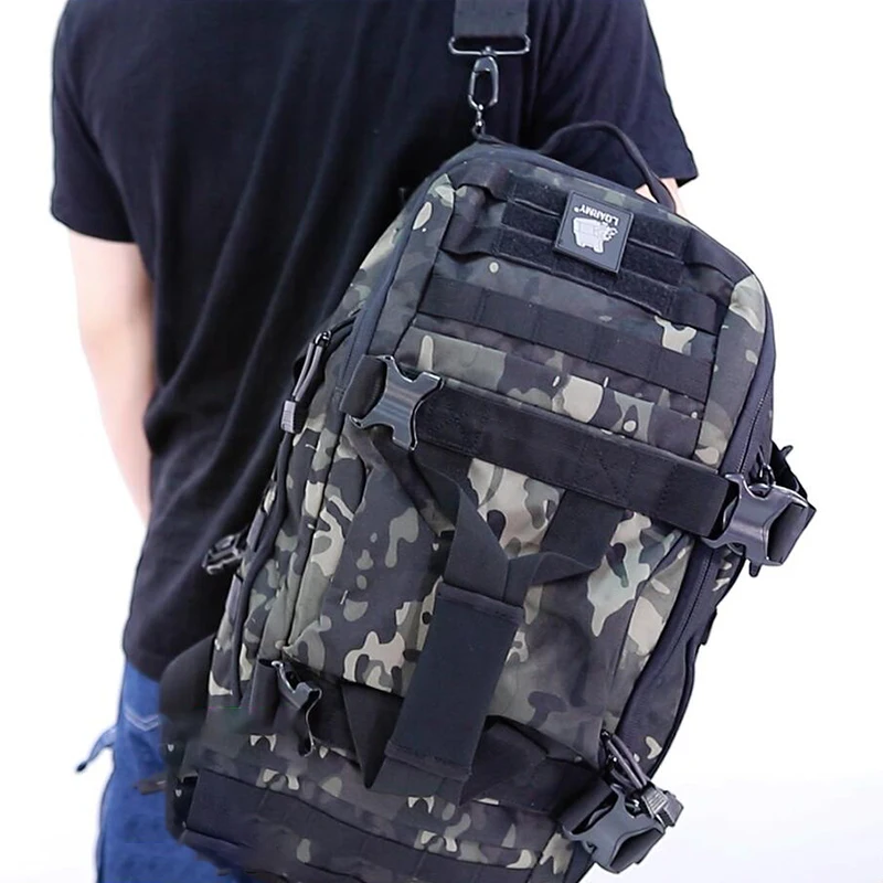 40L Tactical Travel Backpack Military MOLLE Duffel Bag Army Rucksacks Outdoor Waterproof Sports Backpacks Luggage Hiking Gym Bag