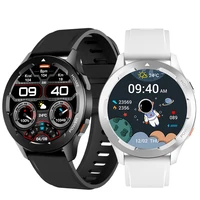 new 2022 smart watch men sports smartwatch nfc access control bluetooth calls temperature heart rate blood oxygen detection