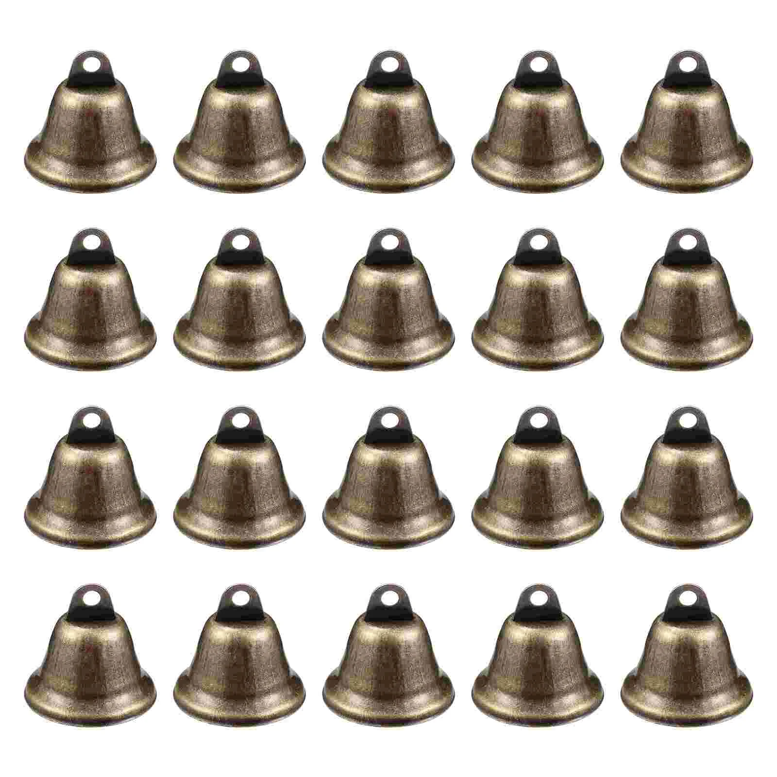 

Supvox 20pcs 38mm Copper Bells Metal Hand Bells with Crisp Sound Hanging Bell Pendants for Party Decoration