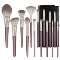 14pcs makeup brushes tool cosmetics powder eyeshadow foundation blush blending beauty make up set for women maquillaje