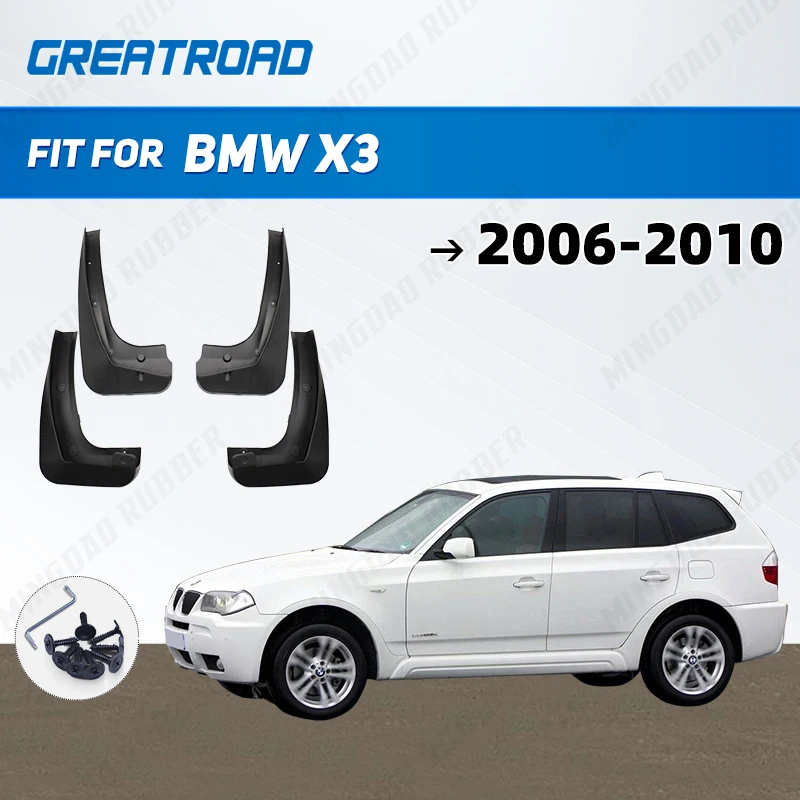 

Для BMW X3 2006 2007 2008 2009 2010 брызговики брызговики брызговики крылья автомобильные аксессуары