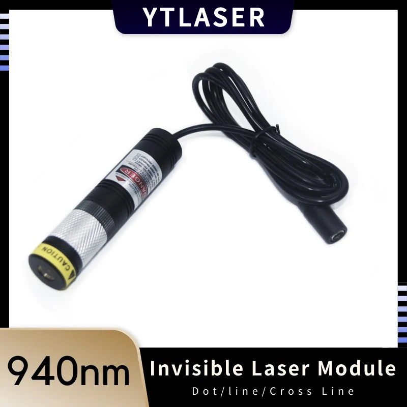 

Фокусируемый 940 нм, 50 мВт, 100 МВт, 200 МВт, инфракрасный ИК-лазер 20X90 мм, стеклянная линза, диодный модуль в горошек/линии/перекрестной линии с водонепроницаемой функцией