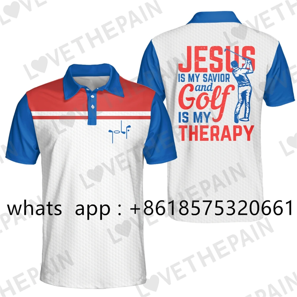 Men Golf Shirt Polo Table Tennis Top Football Sports Clothing Badminton Shirt Outdoor Golf Clothes Short Sleeve Fashion T-shirt