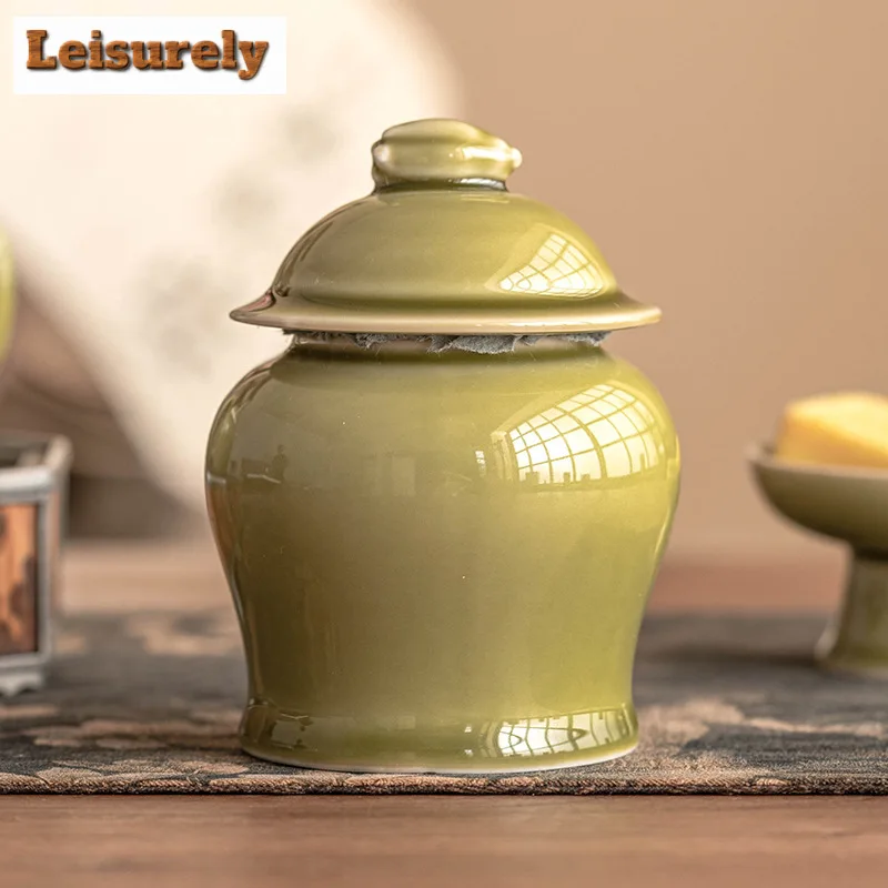 200 мл органайзер для чайной коробки Yaozhou Kiln Celadon влагостойкий японский резервуар