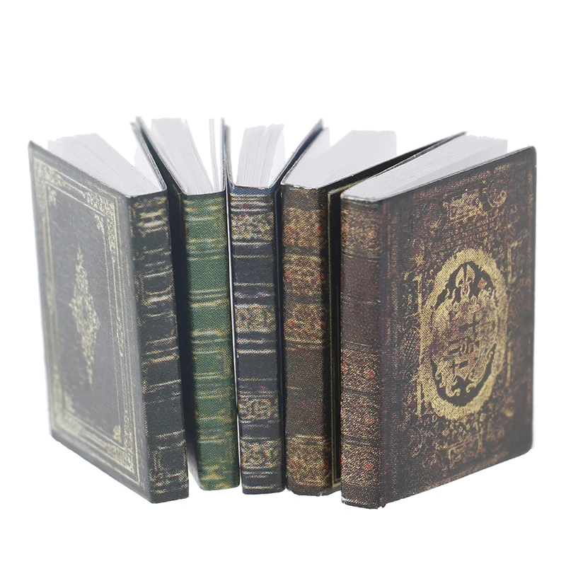 3 шт./лот 1:12 миниатюрная классическая модель кукольного домика в виде книжной