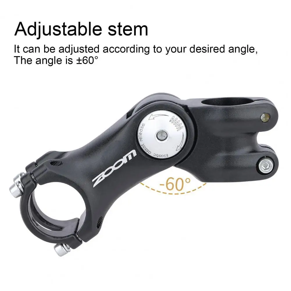 

Matte Texture Handlebar Stem Angle Adjustable Accessories Professional Reliable Bicycle Stem for Road Bike