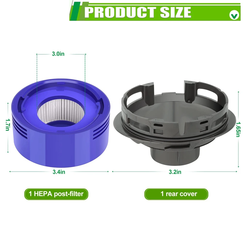 Запасные части задняя крышка двигателя фильтра HEPA совместимая с пылесосами Dyson V7