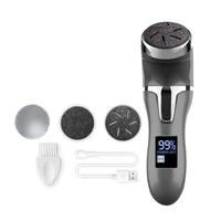 rechargeable electric foot file electric pedicure sander ipx7 waterproof 2 speeds foot callus remover feet dead skin calluses