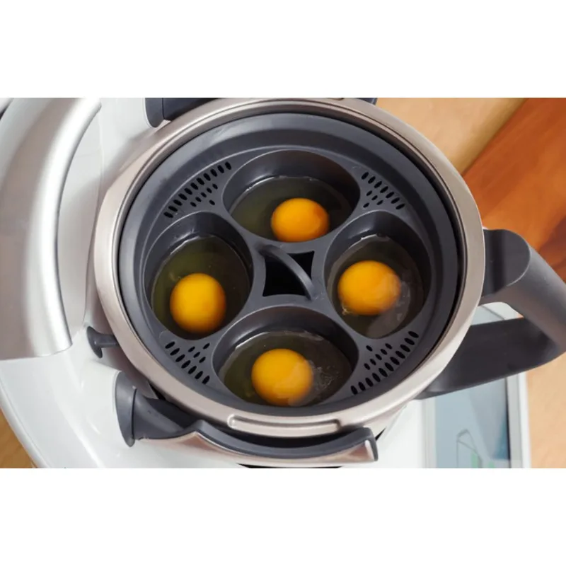 

Kitchen 4 in 1 Pastry Steam Egg Mold Boiler Cake Pan Oven Baking Mould for Thermomix TM5 TM6 Kitchen Accessories