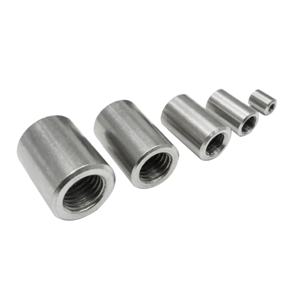 2 шт. M6 M8 круглый стержень гайка удлиненное соединение с полной резьбой 304 A2