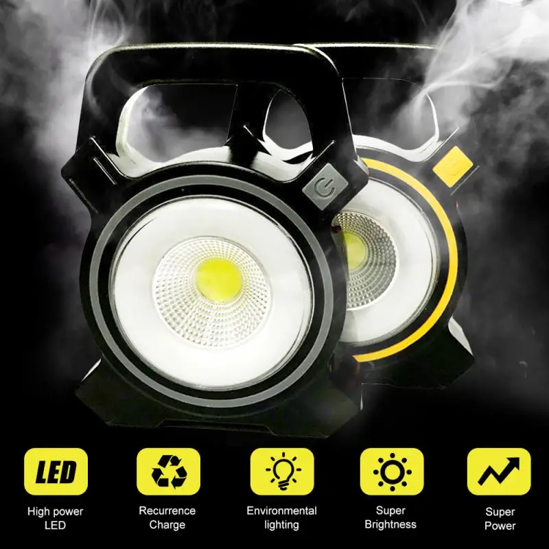 

1/2/4 шт., портативные светодиодные фонари с зарядкой от USB