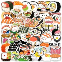 103050pcs sushi graffiti sticker car phone water cup luggage laptop skateboard decorative sticker toy waterproof wholesale