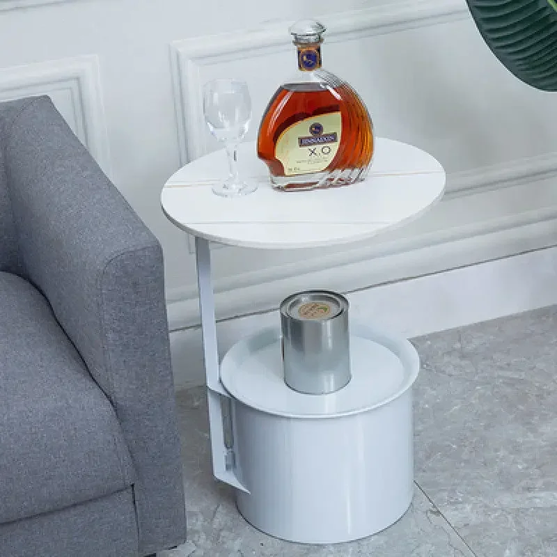 Современный новый многофункциональный двухслойный простой угловой столик для