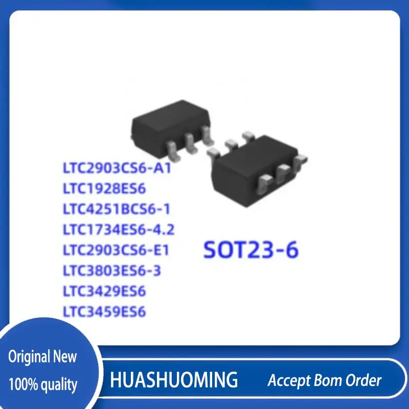 

10 шт./партия LTC2903CS6-A1 LTC1928ES6 LTC4251BCS6-1 LTC1734ES6-4.2 LTC2903CS6-E1 LTC3429ES6 LTC3459ES6 LTC3803ES6-3
