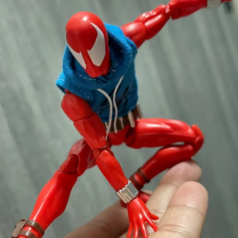 В наличии Ct Toys Человек-паук Mafex 186 фигурка Алый паук удивительный комикс