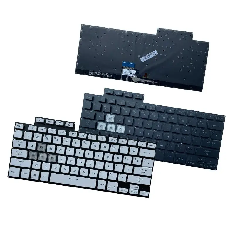 Клавиатура ноутбука LA/US для ASUS TUF Air FX516PR FX516PM FX516P FX516 FA516 английская с подсветкой