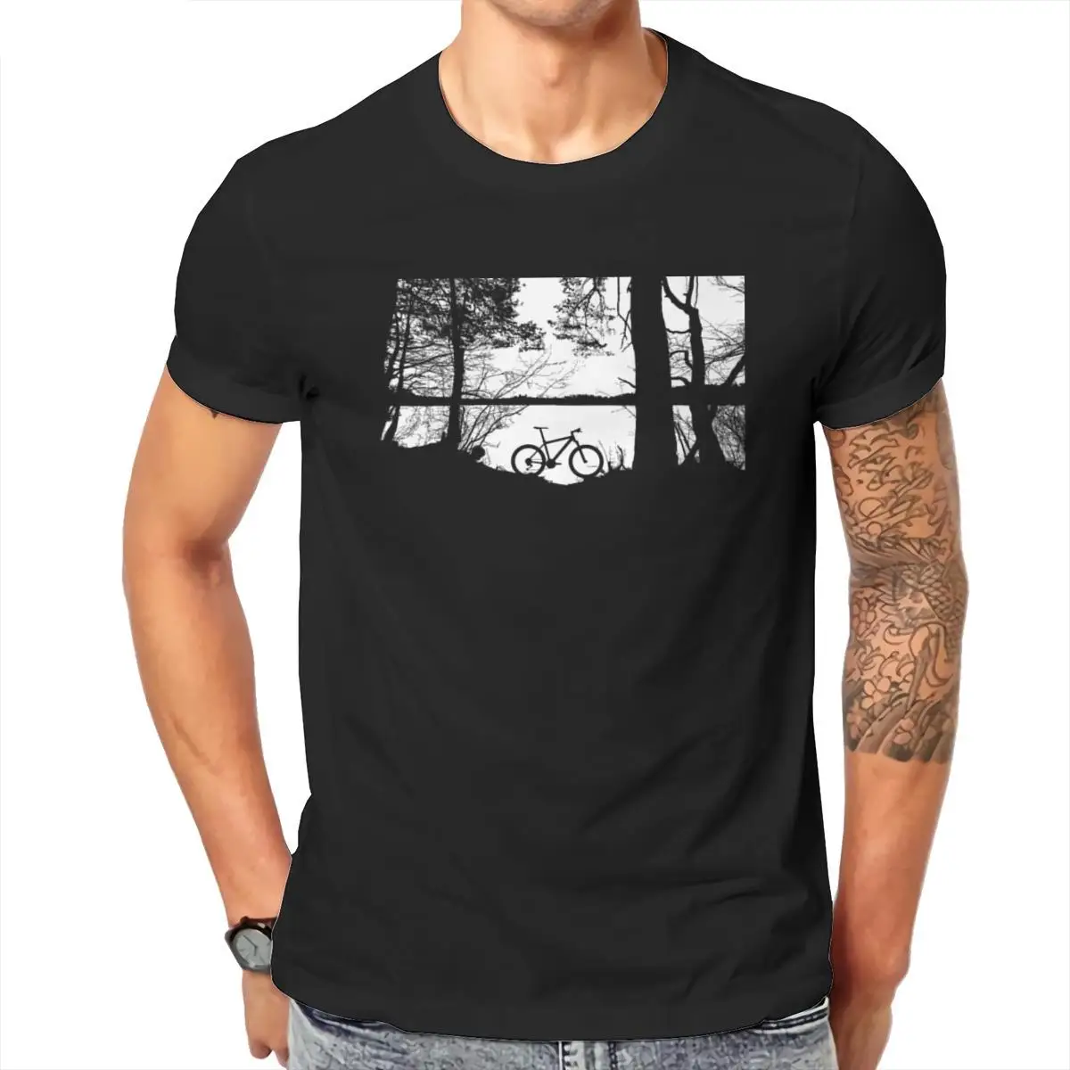 

Wholesale Mountain Bike Mens Tall T-Shirt Printing Gift 90s JapaneseStyle Men Clothing 103322