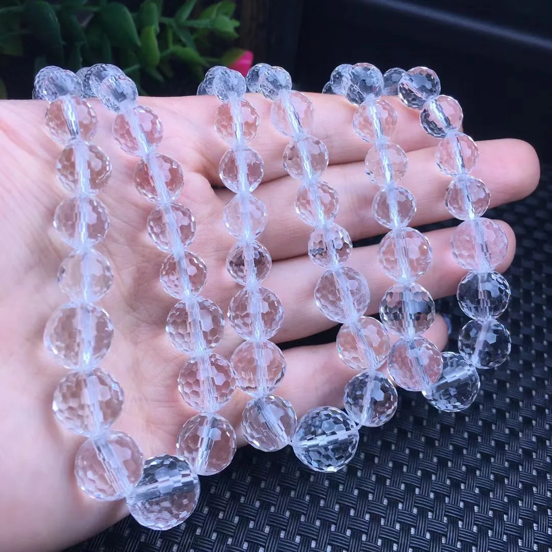 

Женское Ожерелье с круглыми гранеными бусинами, 1 шт.