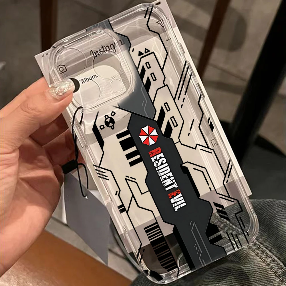 Фото Крутой механический чехол для телефона u-umbrella для vivo V50 V40 V30e V29e V27 V25 V23 Y29 Y28 Y03 Y17s Y100 Y36 21 iQOO 4G 5G Clear Cover №2