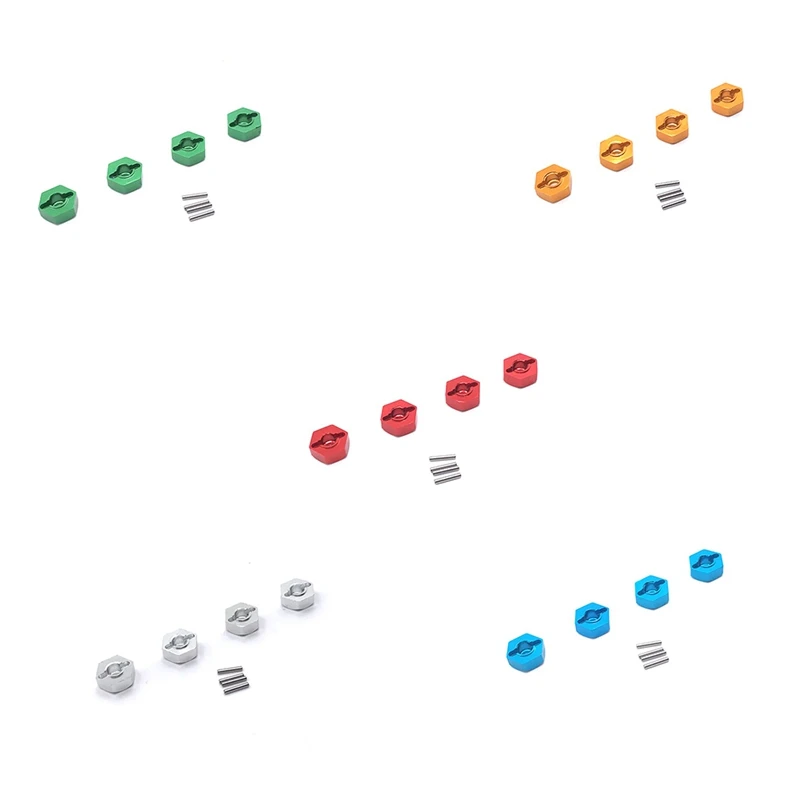 

Алюминиевый сплав, 12 мм, комбайнер, ступица колеса, шестигранный адаптер для Wltoys 104001 1/10, запчасти для модификации радиоуправляемого автомоб...